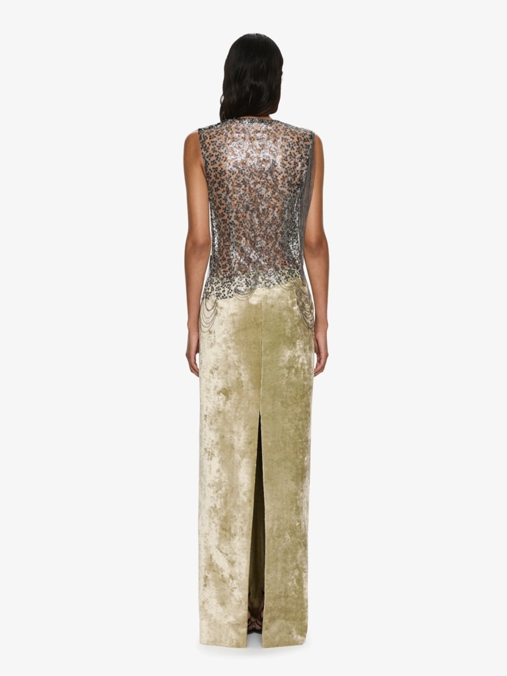 NWT Christopher Esber Swept Chain Gown - Picture 2 of 12